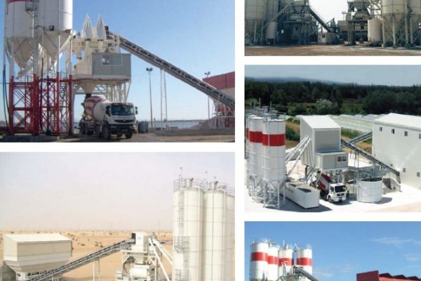 Centrales à béton serie 4-5-6 V/E Wet